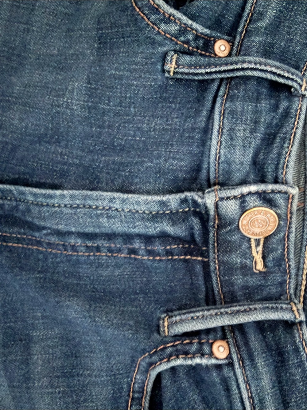 MOTHER Insider Crop Step Fray Indigo Blue Flare Crop Jeans - Picture 9 of 13
